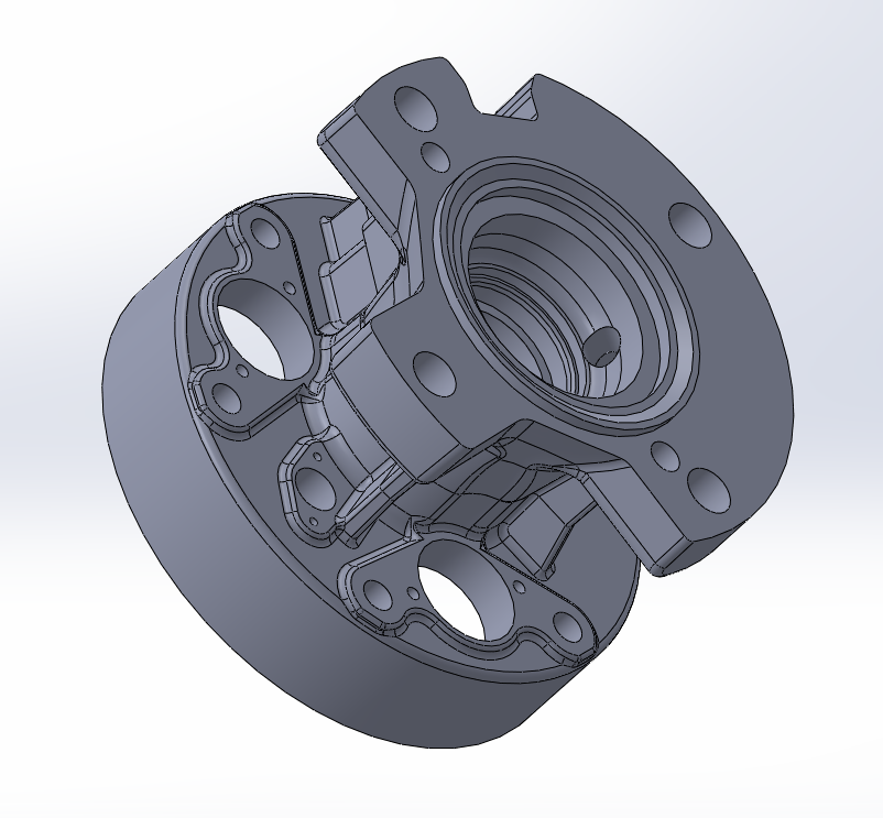 اسکن سه بعدی قطعات موتور